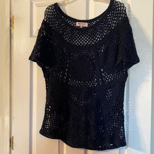 Juicy couture crochet top XL like new condition